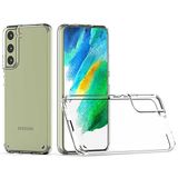 Nevarium Samsung Galaxy S22 Uyumlu Kılıf Şeffaf Sert Silikon Coss Kapak