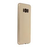 Nevarium Samsung Galaxy S8 Kılıf Yumuşak Dokulu Silikon Premium - Gold