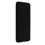 Nevarium Samsung Galaxy S8 Plus Kılıf Yumuşak Dokulu Silikon Premium - Siyah