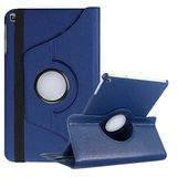Nevarium Samsung Galaxy T280 Tab A 7 inç Tablet Uyumlu Kılıfı 360 Dönebilen Standlı - Lacivert
