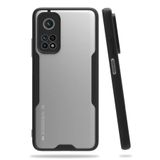 Nevarium Xiaomi Mi 10T Uyumlu Kılıf Kamera Korumalı Arkası Mat Silikon - Siyah