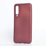 Nevarium Xiaomi Mi 9 Se Uyumlu Kılıf Silikon Yumuşak Dokulu Premium- Mürdüm