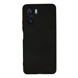 Nevarium Xiaomi Poco F3 Uyumlu Kılıf Lansman içi Kadife Silikon - Siyah