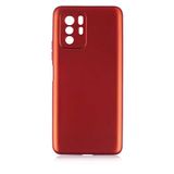 Nevarium Xiaomi Poco X3 GT Kılıf Yumuşak Dokulu Silikon Premium - Bordo