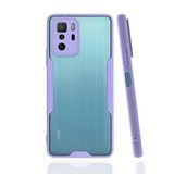 Nevarium Xiaomi Poco X3 GT Uyumlu Kılıf Arkası Mat Kamera Korumalı Silikon - Mor