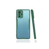 Nevarium Xiaomi Poco X3 GT Uyumlu Kılıf Kamera Korumalı Arkası Mat Platin Silikon - Yeşil