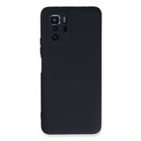 Nevarium Xiaomi Poco X3 GT Uyumlu Kılıf Lansman içi Kadife Nano Silikon - Koyu Gri