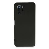 Nevarium Xiaomi Poco X3 GT Uyumlu Kılıf Lansman içi Kadife Nano Silikon - Siyah