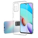 Nevarium Xiaomi Poco X3 GT Uyumlu Kılıf Şeffaf Silikon Lüx