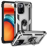 Nevarium Xiaomi Poco X3 GT Uyumlu Kılıf Tank Yüzüklü Yüksek Korumalı Silikon - Gri