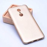 Nevarium Xiaomi Redmi 5 Plus Uyumlu Kılıf Silikon Yumuşak Dokulu Premium- Gold