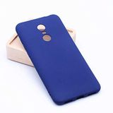 Nevarium Xiaomi Redmi 5 Plus Uyumlu Kılıf Silikon Yumuşak Dokulu Premium- Lacivert