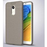 Nevarium Xiaomi Redmi 5 Plus Uyumlu Kılıf Zore Niss Kapak - Gri