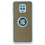 Nevarium Xiaomi Redmi Note 9S Arkası Buzlu Yüzüklü Montreal Kapak Kılıf