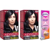 Nevaton 1.1 Mavi Siyah Kalıcı Krem x2 Saç Boyası