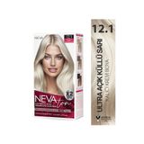 Nevaton 12.1 Ultra Açık Küllü Sarı Kalıcı Krem Saç Boyası (X2)