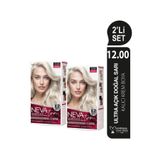Nevaton 2'Lİ SET 12.00 FİLDİŞİ Kalıcı Krem Saç Boyası Seti (4 boya + 4 oksidan)