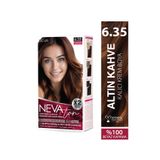 Nevaton 6.35 Altın Kahve Kalıcı Krem Saç Boyası