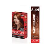 Nevaton 8.44 TARÇIN BAKIR Kalıcı Krem Saç Boyası Seti (X2)