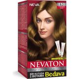 Nevaton Krem Saç Boyası Seti 6.3 Fındık Kabuğu Yoğun Nemlendirme Etkisiyle 100 ml