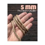 NevAvm 5 Mm 10 Metre Doğal Jüt Ip Halat Keten Halat