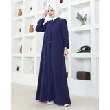 Nevayla Moda Salaş Kesim Aerobin Kumaş Ferace / Lacivert - F137 - 50