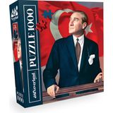 Neverland 1000 Parça Atatürk Puzzle Kaliteli Karton Malzeme ile Dayanıklı Tasarım