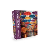Neverland 1000 Parça Puzzle - Rainy Umbrella Street (Yağmurlu Şemsiyeli Sokak)