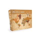 Neverland 1000 Parça Puzzle - World Map-Iı (Dünya Haritası-Iı)