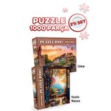Neverland 2 ADET 1000 PARÇA PUZZLE- COLMAR VE HUZURLU MANZARA