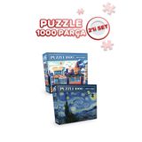Neverland 2 Adet 1000 Parça Puzzle - Yıldızlı Gece Ve İstanbul
