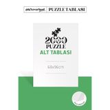 Neverland 2000 Parça Puzzle Alt Tablası - Pratik Düzen Ve Puzzle Yapımı Için Ideal Çözüm - Puzzle Altlığı