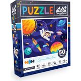 Neverland 50 Parça Çocuk Puzzle - Uzay Macerası (Space Adventure)