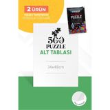 Neverland 500 Parça Puzzle Alt Tablası Ve Puzzle Yapıştırıcısı 1000'Lik - Puzzle Yapımı Için Ideal Çözüm!