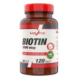 Nevfix Biotin 5000 mcg İçeren 120 Tablet
