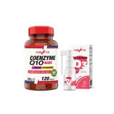 Nevfix Coenzyme Q10 200 Mg Koenzim Resveratrol Q10 Karamuk + Vitamin D3 400 Iu 20 Ml Sprey
