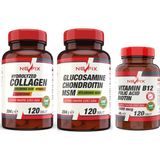 Nevfix Collagen 1000 mg B12 1000 Mcg Glucosamine 1500 mg