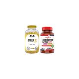 Nevfix Flx Omega 3 Balık Yağı 180 Softgel Nevfix Coenzyme Q10 Koenzim Resveratrol Q10 Karamuk 120 Tablet