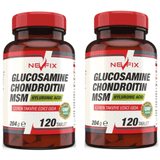 Nevfix Glucosamine Chondroitin MSM 2x120 Tablet