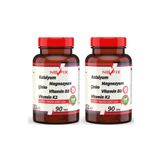 Nevfix Kalsiyum Magnezyum Çinko Vitamin D3 K2 90 Tablet