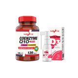 Nevfix Koenzim Resveratrol Q10 Karamuk 120 & Vitamin D3 400 Iu 20 Ml Sprey