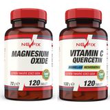 Nevfix Magnezyum 250 mg 120 Tablet Vitamin C 120 Tablet