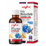 Nevfix Magnezyum Glisinat Omega 3 Cod Liver Oil 150 Ml