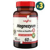 Nevfix Magnezyum Kedi Otu Passiflora 3x60 Tablet