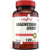 Nevfix Magnezyum Oksit Takviye Edici Gıda 120 Tablet 250 mg Türkiye Üretimi Yetişkinler İçin