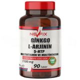 Nevfix Multivitamin Multimineral 5-Htp Ginkgo Biloba Koenzim Q-10 Glutatyon 90 Tablet