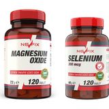 Nevfix Selenyum 200 Mcg 120 Tablet + Magnezyum 250 mg 120 Tablet