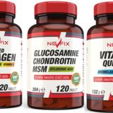 Nevfix Vitamin C Quercetın Ve Collagen Hyaluronic Acid 120 Ve Glucosamine Chondroıtın Msm