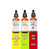 nevilife Organik Biberiye, Hint, Kabak Çekirdeği Yağı Seti 20ml - Saç Ve Cilt Bakımı 3'lü Bitkisel Bakım