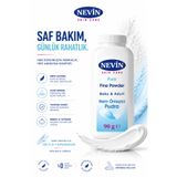 nevin Skin Care Bebek ve Yetişkin Nem Önleyici Pudra Pişik Karşıtı Hassas Cilt Koruyucu 90 GR